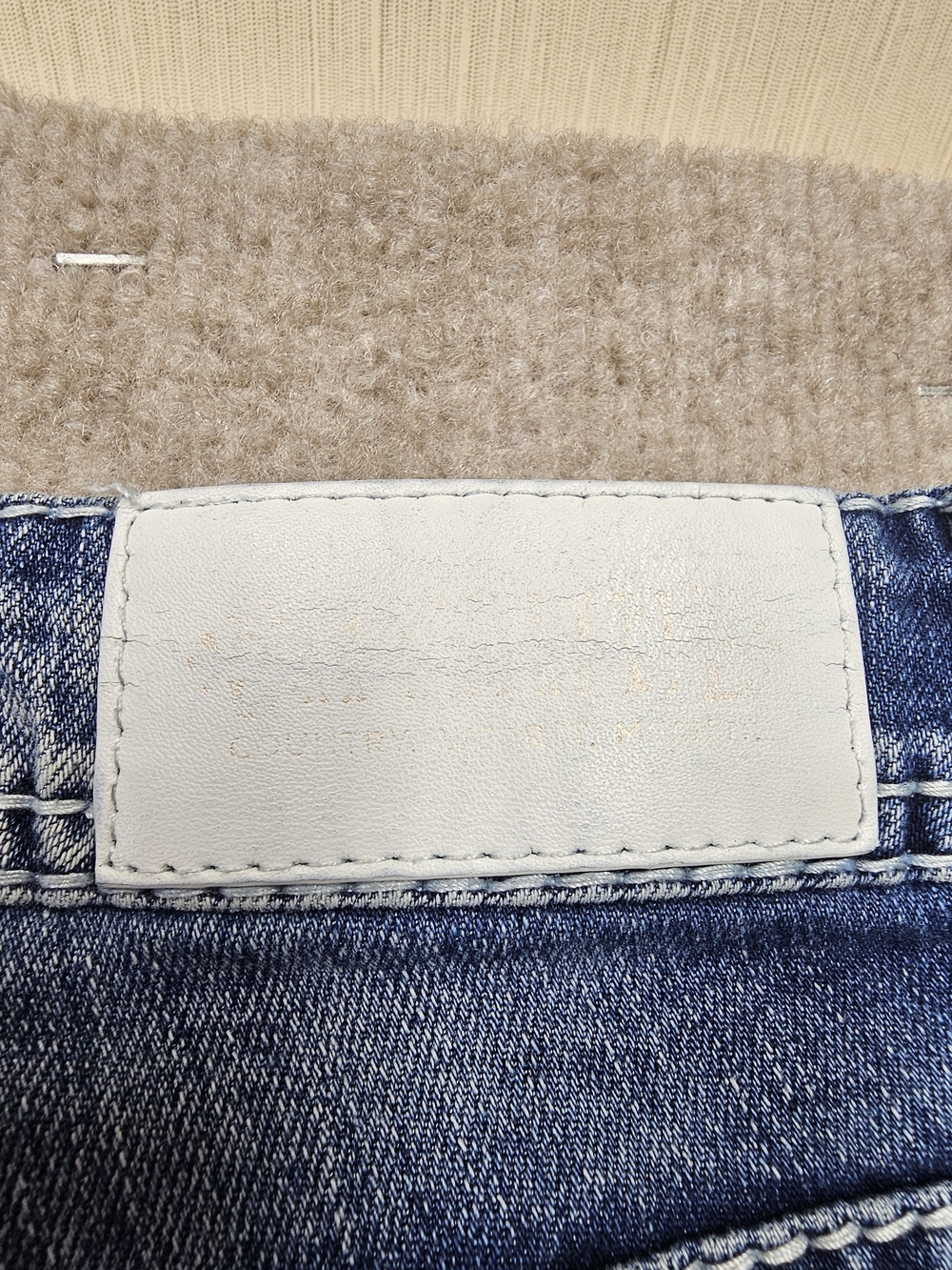Shyanne Patriot Bootcut Jeans Womens 30L Blue Distressed Star Studded Y2K - Picture 10 of 13